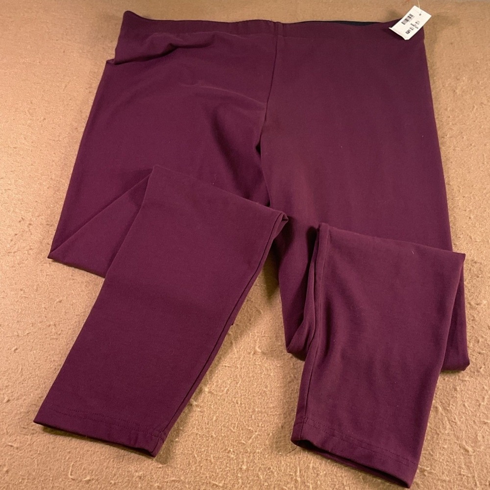 Aeropostale Perfect Legging High Rise Burgundy XL NWT 5946 4-Way Stretch Soft
